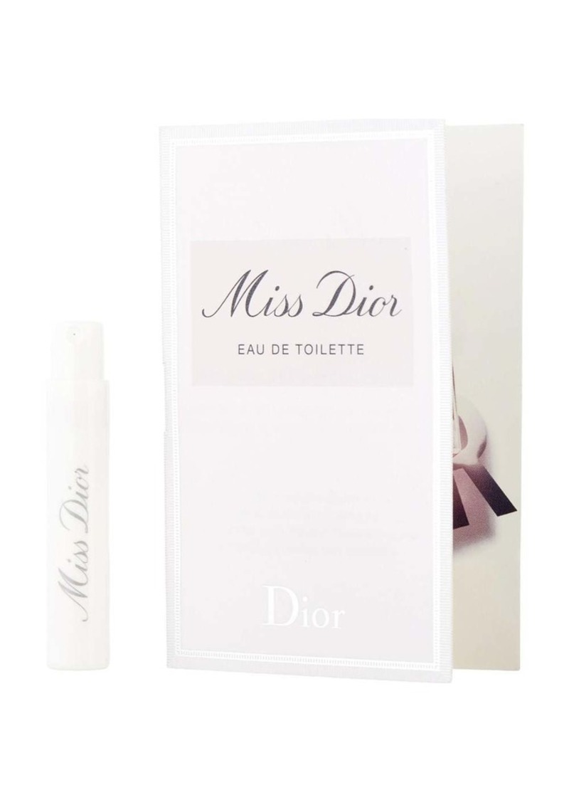 Miss Dior By Christian Dior Edt Spray Vial On Card Women