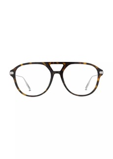 Christian Dior NeoDioro 55MM Pilot Eyeglasses