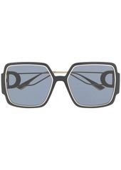 Christian Dior square-frame oversized sunglasses