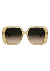 Christian Dior ‘DiorHighlight S3F 56mm Square Sunglasses