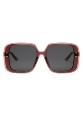 Christian Dior 'DiorHighlight S3F 56mm Square Sunglasses