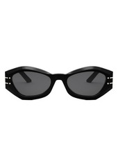 Christian Dior 'DiorSignature B1U 55mm Butterfly Sunglasses