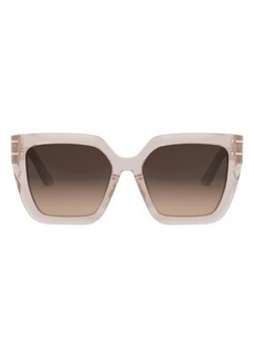 Christian Dior 'DiorSignature S10F 55mm Butterfly Sunglasses