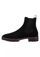 Christian Louboutin Alpinosol Leather Ankle Booties