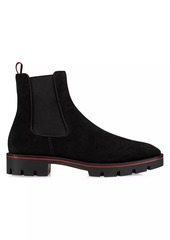 Christian Louboutin Alpinosol Leather Ankle Booties