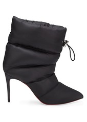 Christian Louboutin Astro Pointue Padded Nylon Ankle Boots