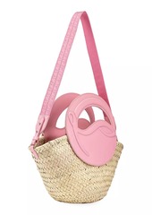 Christian Louboutin Biloumoon Raffia Beach Bag