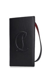Christian Louboutin By My Side Leather Phone Case W/logo