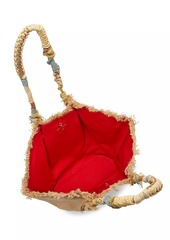 Christian Louboutin By My Side Woven Shopper Tote Bag