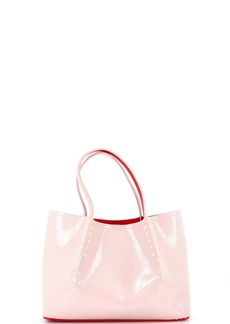 Christian Louboutin Cabarock Tote Crocodile Embossed Leather Small