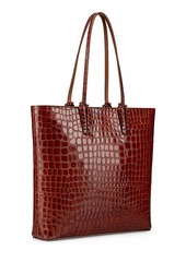 Christian Louboutin Cabata Crocodile-Embossed Leather Tote Bag