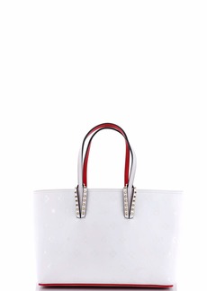 Christian Louboutin Cabata East West Tote Embossed Leather Small