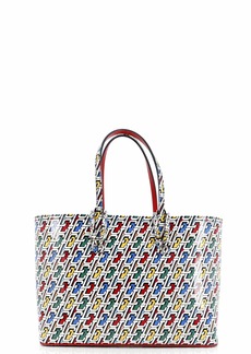 Christian Louboutin Cabata East West Tote Printed Patent Small