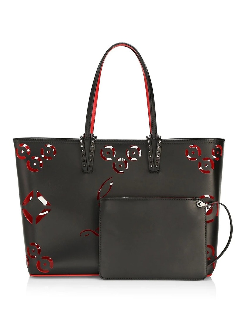 Christian Louboutin Cabata Loubinthesky Perforated Leather Tote | Handbags