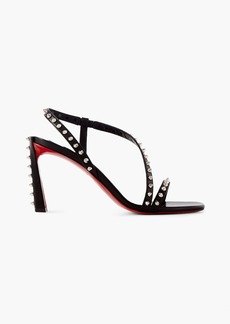 CHRISTIAN LOUBOUTIN - Rosa Condora 85 studded leather sandals - Black - EU 35