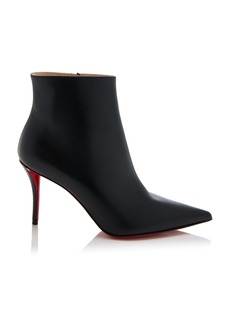 Christian Louboutin - So Apostropha 80mm Leather Ankle Boots - Black - IT 40 - Moda Operandi