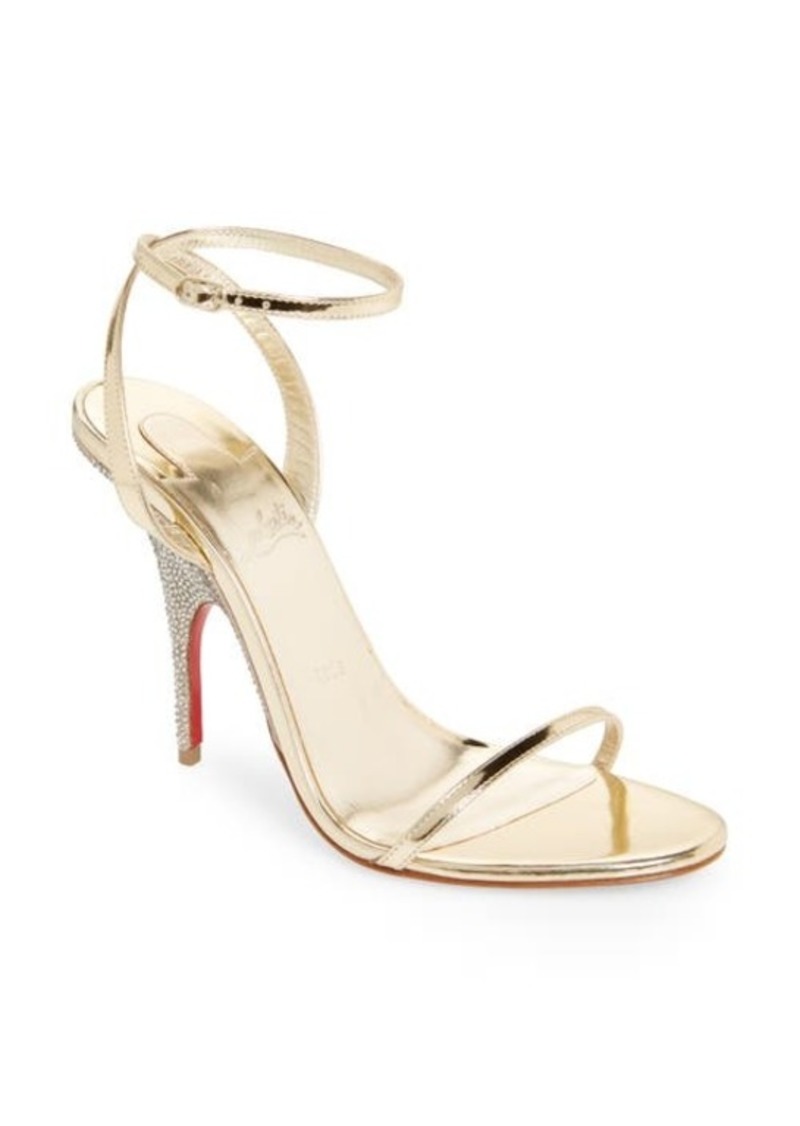 Christian Louboutin Arch Queen Crystal Embellished Sandal