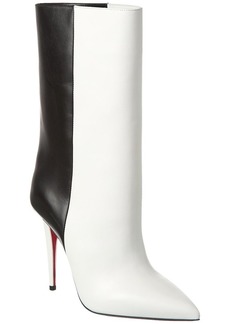 Christian Louboutin Astrilarge 100 Leather Bootie