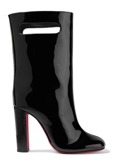 Christian Louboutin Bag Bootie 100 Patent-leather Boots
