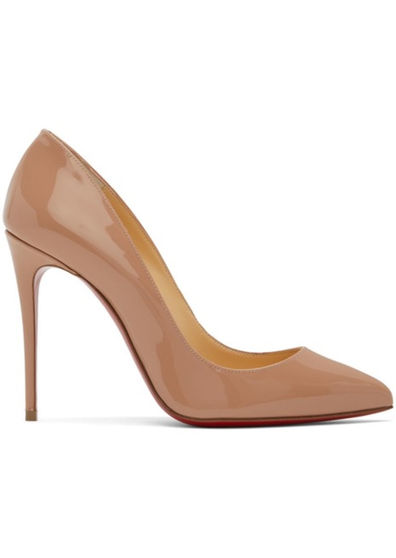 Christian Louboutin Beige Pigalle Follies Heels