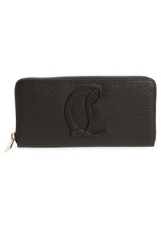 Christian Louboutin By My Side Leather Continental Wallet