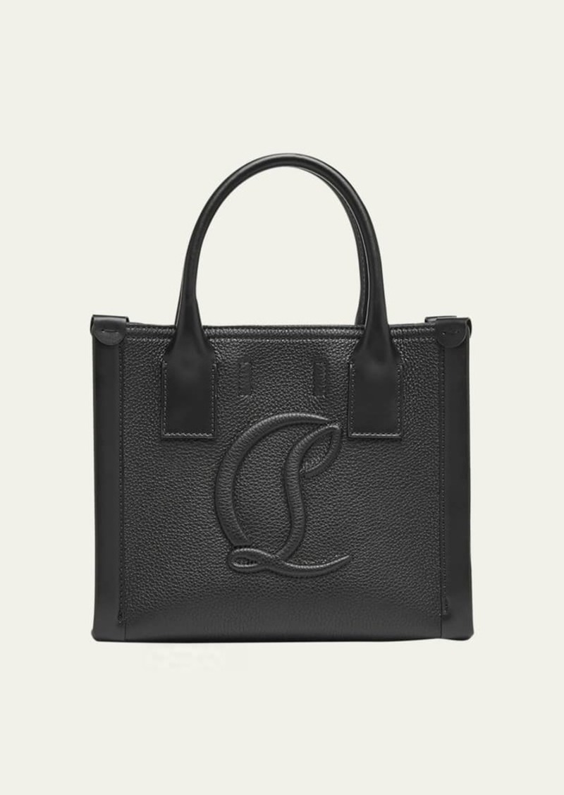 Christian Louboutin By My Side Mini Tote in Leather with CL Logo