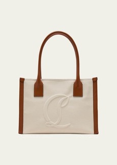 Christian Louboutin By My Side Small Canvas Tote Bag