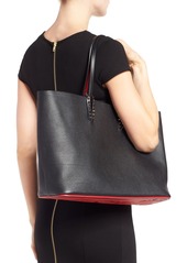 christian louboutin cabata leather tote