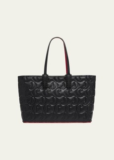Christian Louboutin Cabata Small Tote in CL Embossed Nappa Leather
