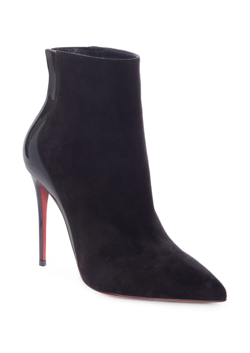 delicotte pointy toe bootie