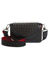 Christian Louboutin Explorafunk Spike Leather Wallet on a Strap