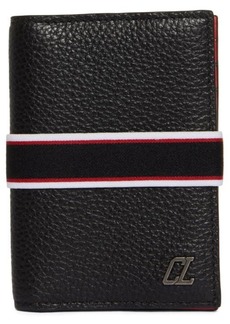 Christian Louboutin F. A.V. Fique A Vontade Vertical Leather Wallet