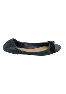 Christian Louboutin Gloriana Ballet Flats in Grey Wool