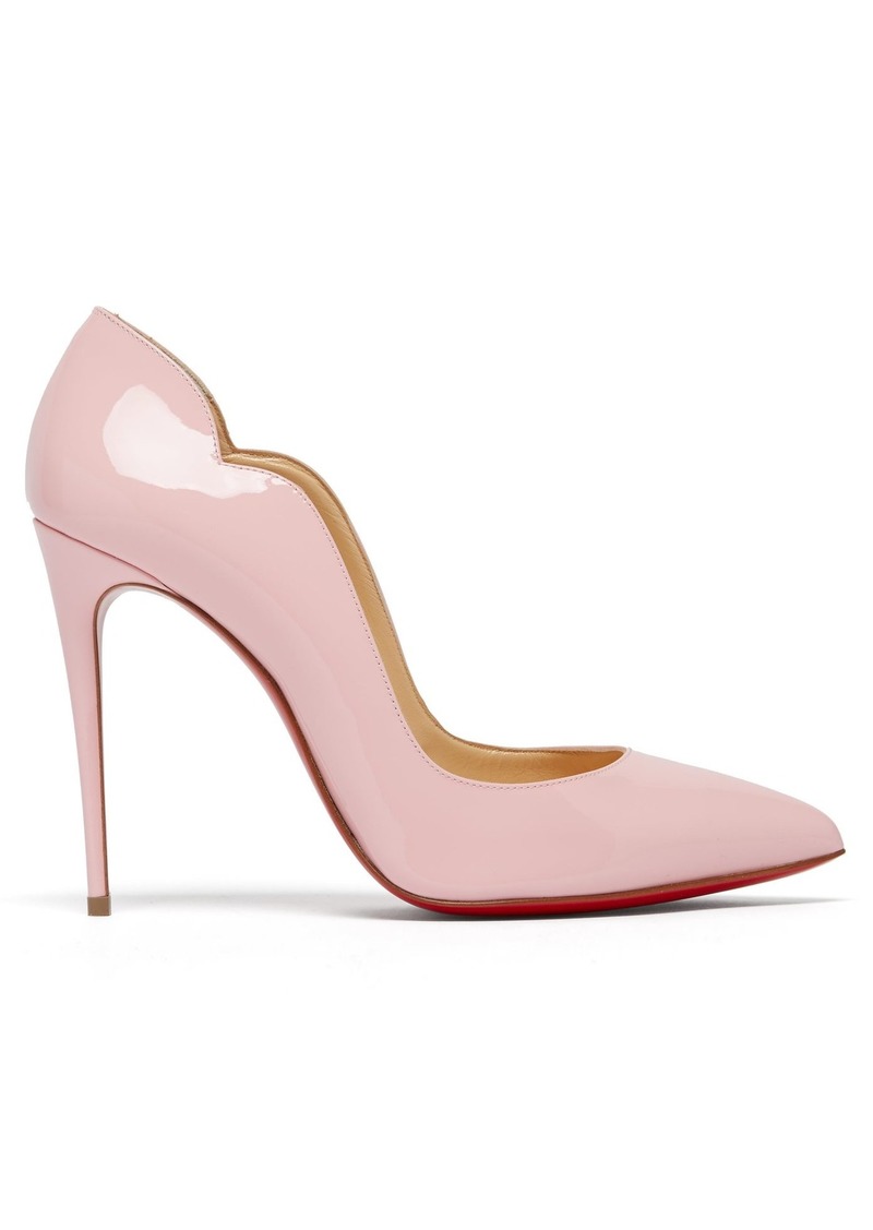 Christian Louboutin Hot Chick 100 patent leather pumps