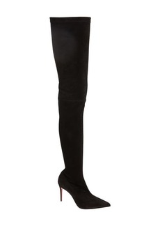 Christian Louboutin Kate Alta Pointed Toe Over the Knee Boot