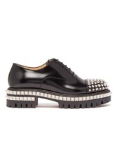 Christian Louboutin Kings Road studded leather oxford shoes