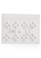 Christian Louboutin Kios Simple Leather Card Case