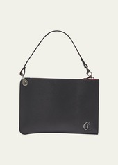Christian Louboutin Leather Pouch Top-Handle Bag