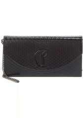 Christian Louboutin Loubi54 Embossed Patent Clutch