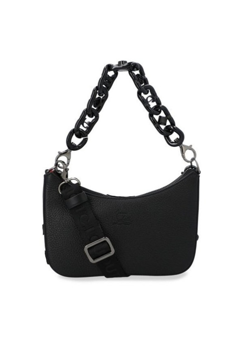 Christian Louboutin Loubila Chain Mini Shoulder Bag Black