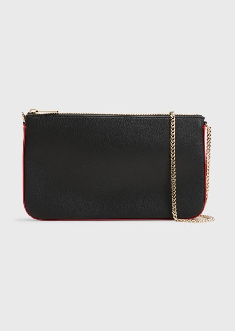 Christian Louboutin Loubila Hybrid Crossbody in Grained Leather