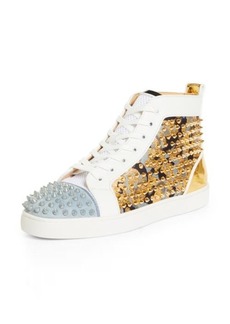 Christian Louboutin Louis Orlato High Top Sneaker in Version Multi at Nordstrom