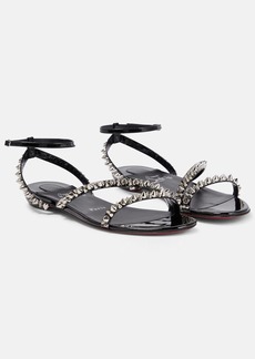 Christian Louboutin Mafaldina Spikes leather sandals