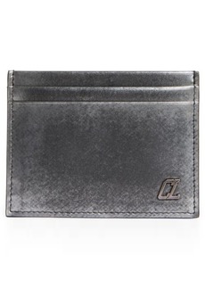 Christian Louboutin Medium Kios Brushed Leather Card Holder