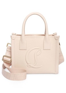 Christian Louboutin Mini By My Side Grained Leather East/West Tote