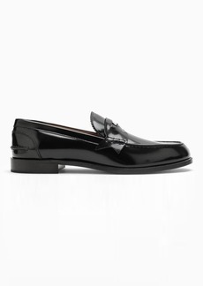 Christian Louboutin patent loafer