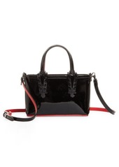 Christian Louboutin Nano Cabata East/West Leather Tote in Black at Nordstrom