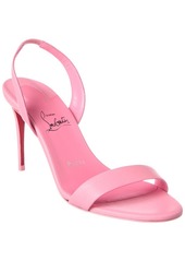 Christian Louboutin O Marylin 85 Leather Slingback Sandal