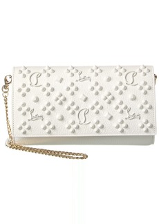 Christian Louboutin Paloma Leather Wallet On Chain