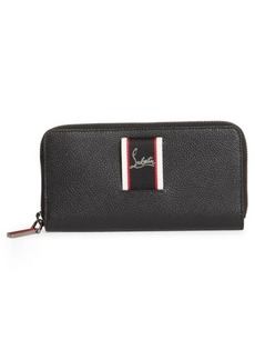 Christian Louboutin Panettone Logo Grained Leather Wallet